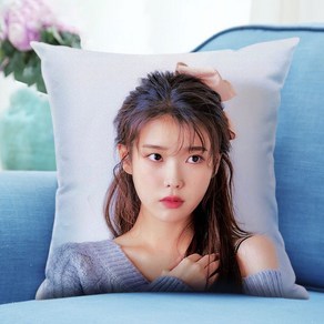 아이유 IU 양면 프린팅 방석 쿠션 굿즈