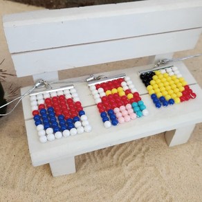 [꼬메빔보]미니비즈발(키링 키발)만들기 DIY