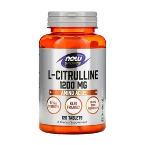 나우푸드 L 시트룰lline 1200mg 120 타블렛