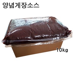 양념게장소스 10kg/게장양념 게장소스 새우장소스 양념게장 고추장양념, 10kg, 1개