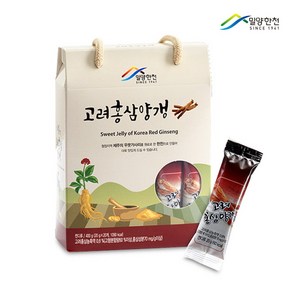 밀양한천 고려홍삼양갱, 2박스, 400g