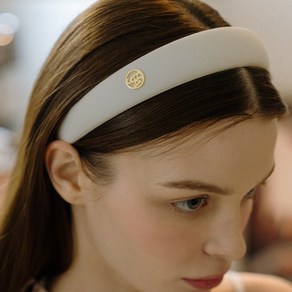 하스 HA059 Classic circle logo hairband