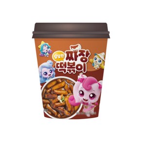 티니핑 달달한 짜장떡볶이, 8개, 120g