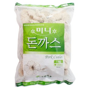 두레식품 미니돈까스 [1kg], 1kg, 10개