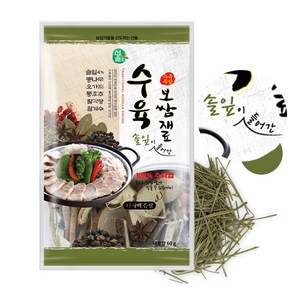 수육 보쌈재료 농업기술로 만들어진 선율 비법재료, 1개, 60g