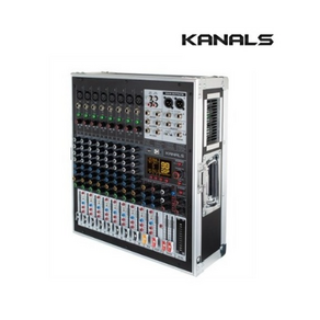 카날스 BKT-1400H 8채널 파워드믹서 케이스일체형 블루투스 USB 이펙터 1400W, Kanals BKT-1400H