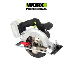 웍스 충전 원형톱 165mm WU536.9 20V 목공용 베어툴 본체만, 1개
