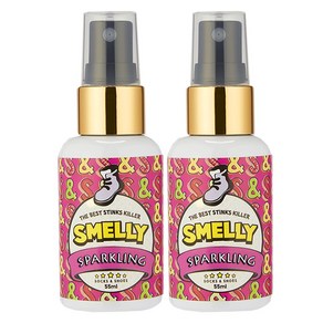 스멜리(SMELLY) 신발용 탈취제 삭스앤슈즈 스파클링 55ml