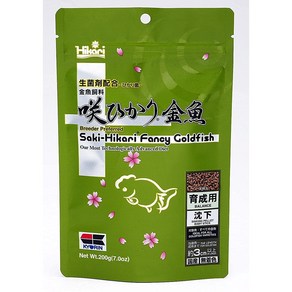 Saki Hikari Fancy Goldfish Balance 200g (7oz) Breeder 사키 히카리 팬시 금붕어 밸런스 200g(7온스) 사육자가 선호하는 프리미엄