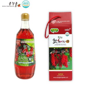 문경몰 문경 햇 오미자청 원액 700ml 손잡이박스, 1개, 1개