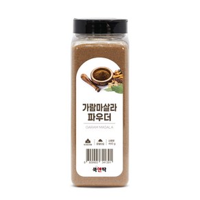 쿡앤딱 가람 마살라 파우더 인도 향신료 커리 마살라 난 탄두리 치킨, 1개, 460g