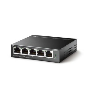 티피링크 TL-SF1005P 5포트 100Mbps PoE 스위칭허브(4포트PoE+포함), 단품, 1개