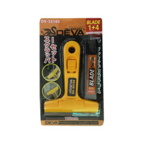 데바 스크래퍼 세트 DV-SS140 스크레퍼 DEVA 스크립퍼 스크랩퍼 이물질제거 껌칼, 1개
