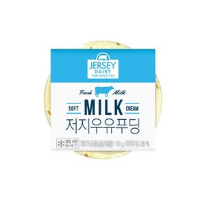 저지우유푸딩 소프트 밀크크림 디저트간식 110g x 6개