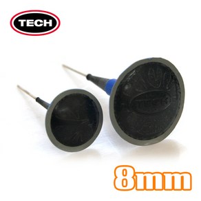 TECH 테크 버섯패치 8mm 14개입 251UL 타이어 펑크패치, 1개