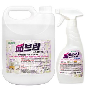 크로바 페브린 섬유탈취제 냄새제거 탈취제 500ml + 4L