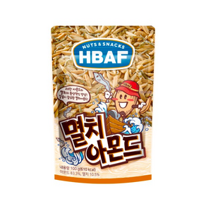 바프 멸치아몬드, 100g, 2개