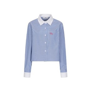 정품발송 르샵 배색 스트라이프 자수 셔츠 블라우스 SP1BL636 278434
