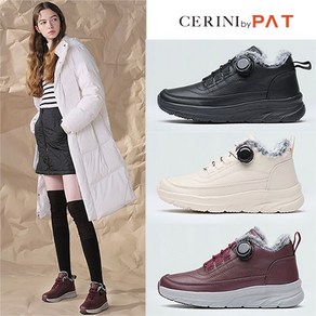 CERINI by PAT 여성 조거다이얼락 보아털방한화 23w