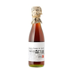 쉬운밥상 더 고소한 시골방앗간 참기름, 1개, 300ml