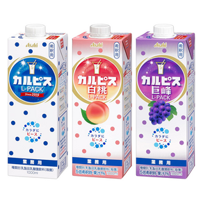 일본 칼피스 아사히 유산균 음료 원액 1000ml CALPIS 일본칼피스 오리지널, 복숭아, 1L