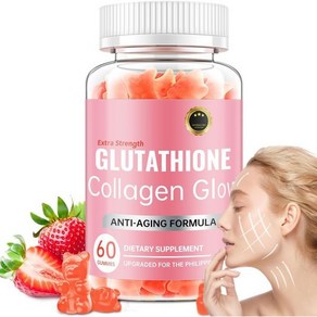 Glutathione Collagen Glow Gummies fo Women Glutathione Collagen Glow Gummies fo Dak Spot 60/120Pc, 1, 60정, 1개