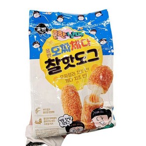 올반 올반 모짜체다찰핫도그 400g, 종이박스포장, 1개