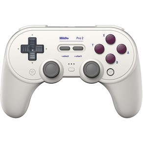 8BitDo 프로 2 블루투스 게임패드, 1개, 화이트