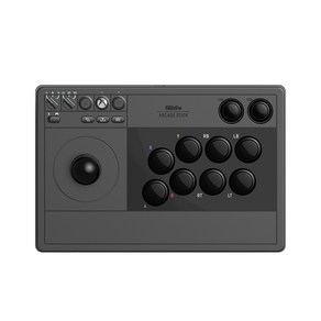 8BitDo 아케이드 스틱 Xbox 정식 라이센스 컨트롤러 스트리트 파이터 6, 블랙, 1개