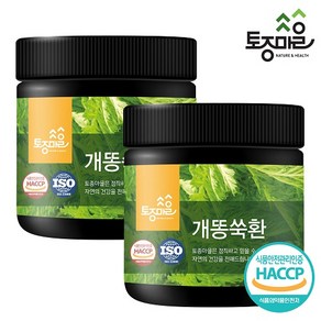 토종마을 HACCP인증 국산 개똥쑥환 250g, 2개