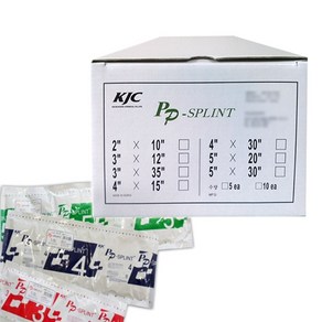 [금정] 원스텝 스프린트 (3인치 x 12인치) - PP-SPLINT/반기브스 반깁스, 1개