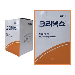 물비누 크리넥스 하이진 솝 500ml 56541 하이진플러스, 1개