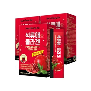 뉴트리원 석류애 콜라겐 젤리스틱 20g x 14포 x 3박스, 3개