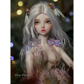 구체관절인형40cm 메이크업 풀세트 드레스 공주구관 MSD BJD Phoeb 1/4