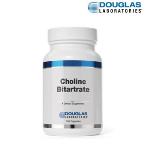 미국 Douglas LABs 콜린 Choline Bitatate 500mg 100캡슐, 1개, 100정