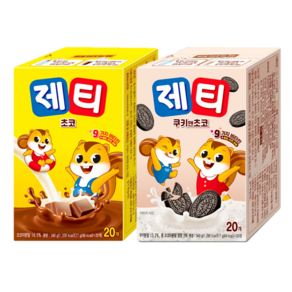 동서 제티초코스틱 340g + 제티쿠키스틱 340g 20T