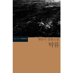 탁류:채만식 장편소설, 문학과지성사, 글: 채만식