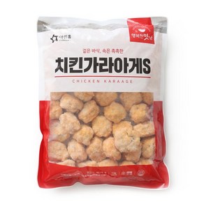 행복한맛남 치킨가라아게S 1kg 3봉, 3개