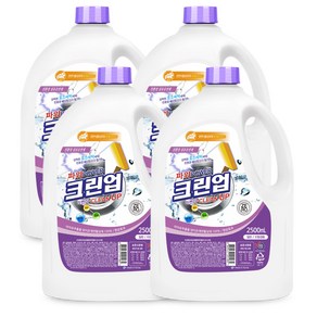 크린업 섬유유연제 라벤더 2.5L X 4개, 1세트