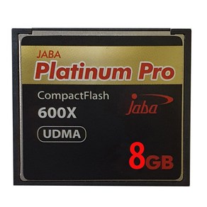 JABA CF8GB 600X CF메모리카드 디지털카메라 메모리, 1개