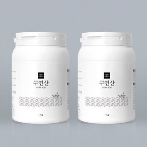 가성비가브랜드다 구연산 다목적 세제 1kg 용기 / 물때 청소 빨래 세탁, 2개, 1000ml