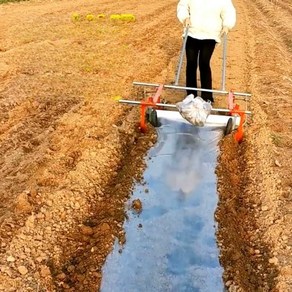 무동력 비닐피복기 수동 쟁기 경운기 광폭겸용, 저능선형 0.3m-1.5m 폭 조절 가능, 1개