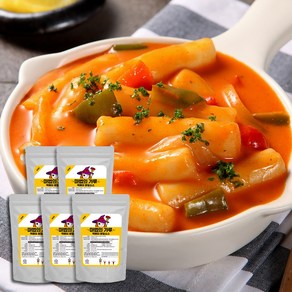 마법의가루 떡볶이 소스 분말 가루 순한맛, 100g, 5개