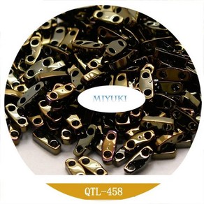 미유키 일본산 틸라 비즈 메탈릭, 1개, 9. QTL-458