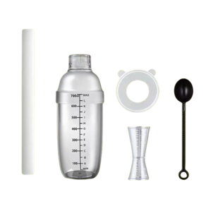 가정용 칵테일쉐이커세트 칵테일보스톤쉐이커 바텐더도구, 5P세트(700ML)-PP, 1개