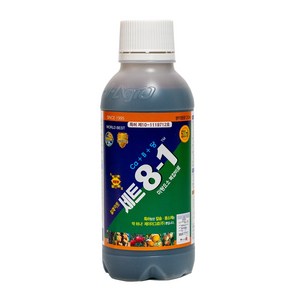 세트8-1 500ml 칼슘 + 붕사 + 당 미량요소 복합비료 무 배추 영양제, 1개