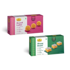 인도 할디람 Haldiams Nagpu 무설탕 Boondi Laddu(250g) 무설탕 Moong Bufee(250g), 1개, 250g