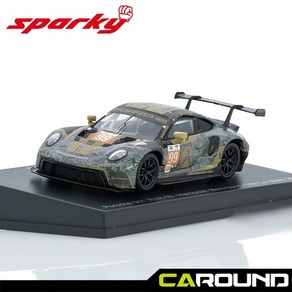 스파키 1:64 포르쉐 911 RSR-19 No.99 Hadpoint Motospot 르망24시 2022, 1개