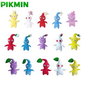 pikmin 피크민 캐릭터 인형 봉제 귀여운 애착인형 인테리어 피크민키링 소품15종, 1개, 파랑피크민(새싹), 18cm