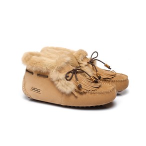 호주어그 Austalian Shephed UGG Suna Moccasin High Top Ladies Tassel